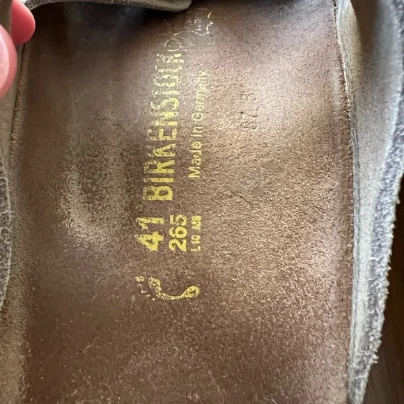Birkenstock Tan Suede Sandals | Men’s size 8 | Euro 41 - Picture 4 of 4